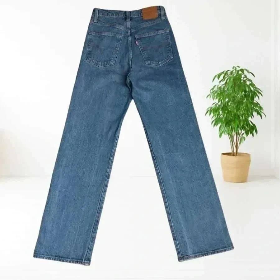 LEVI'S premium ribcage straight - high waist - stretchy - excellent condition – photo 11